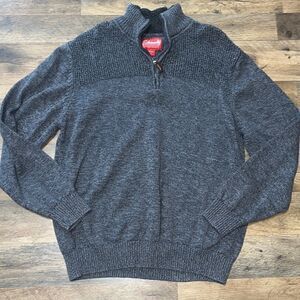 Coleman 1/4 zip sweater size large